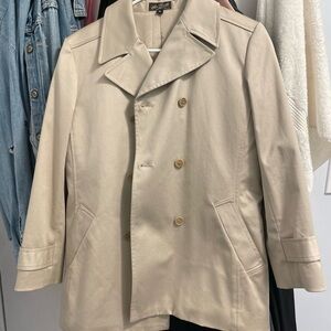 Henri Bendel Beige Trench Coat